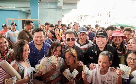 KITAEN| Kalpasan kenni bagyo Egay personal nga pinasyar ni dati a Gobernador Luis Chavit Singson ti Brgy.San Pedro at Nanguneg Narvacan, Ilocos Sur kadwa na ni Sen. Jinggoy Estrada, Governor Jerry Singson, ken dadduma pay nga opisyales