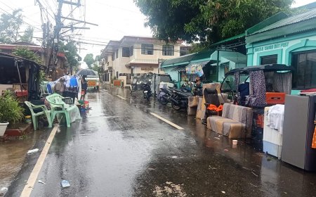 KITAEN| Sitwasyon iti kalsada a sakopen ti Brgy. 2 Amianance, Vigan City kalpasasan ti Bagyong Egay