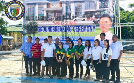 KITAEN| Naaramid iti Groundbreaking Ceremony iti mabangon a Legislative Building ti ili ti Cabugao.