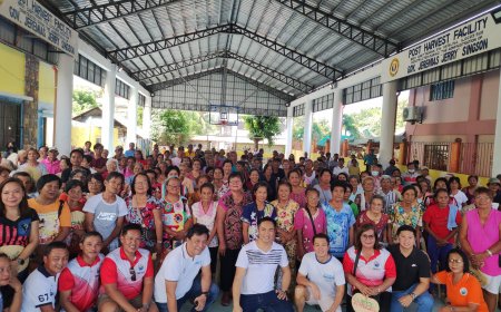 KITAEN| Pinasyar pay ni Congressman Ronald Singson ti Brgy. Cabuloan, Poblacion, Sinabaan ken Cabittaogan idiay Sta Catalina tapnu idanon ti agserbi kadagiti Senior Citizen babaen ti programa nga AICS ti DSWD