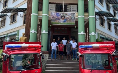 KITAEN| Turn-over (1st Batch) of Emergency Response Vehicles and Spine Board Sets to Brgy.