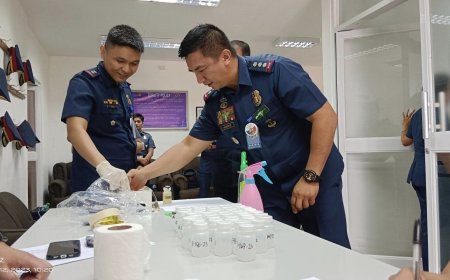 PRESS RELEASE FROM PNP PROI Region 1 Police Top Brass and Drug Operatives Passed Surprise Drug Test