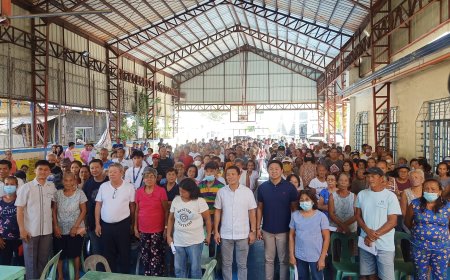 KITAEN| Umabot ti 245 a senior citizen a taga Brgy. Mindoro, Vigan City ti immawat ti programa nga AICS ti DSWD.
