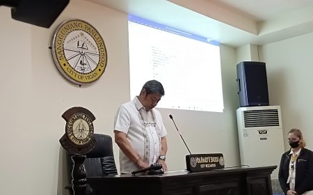 LOOK| Manarimaan ti 6th Regular Session ti Eighth City Council a dadauluan ni Vice Mayor Randy Singson ken dagiti miembro ti agpanpanday linteg a Sanguniang Panlungsod.
