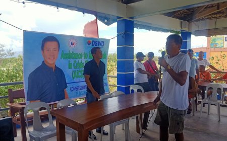 KITAEN| Uray dagiti TODA idiay ili a Sta Catalina nakaawat ti sag 3,000 babaen kenni Congressman Ronald Singson ken ti programa nga AICS ti DSWD