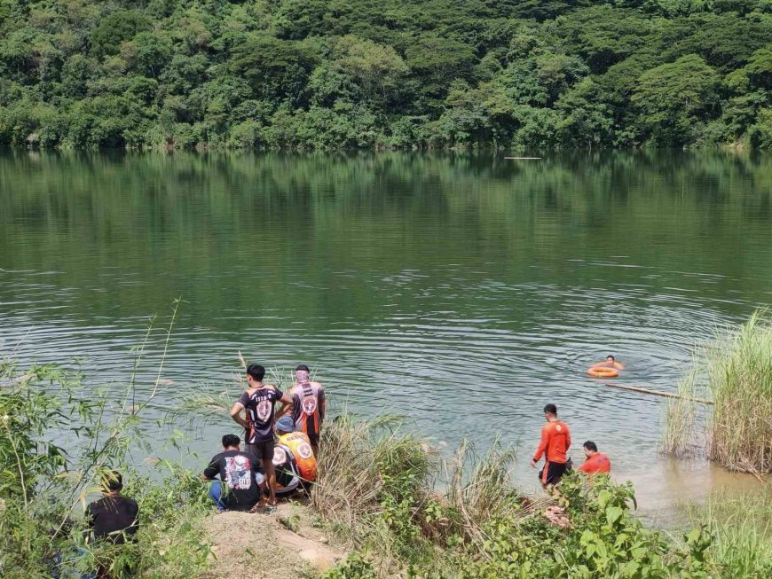 KITAEN| Napaay dagiti rescuers a nakasapol ti bagi ti agtawen 14 nga ni ROSJON RUBONAL RAGON a nalmes idiay Barbar Dam idiay San Juan.