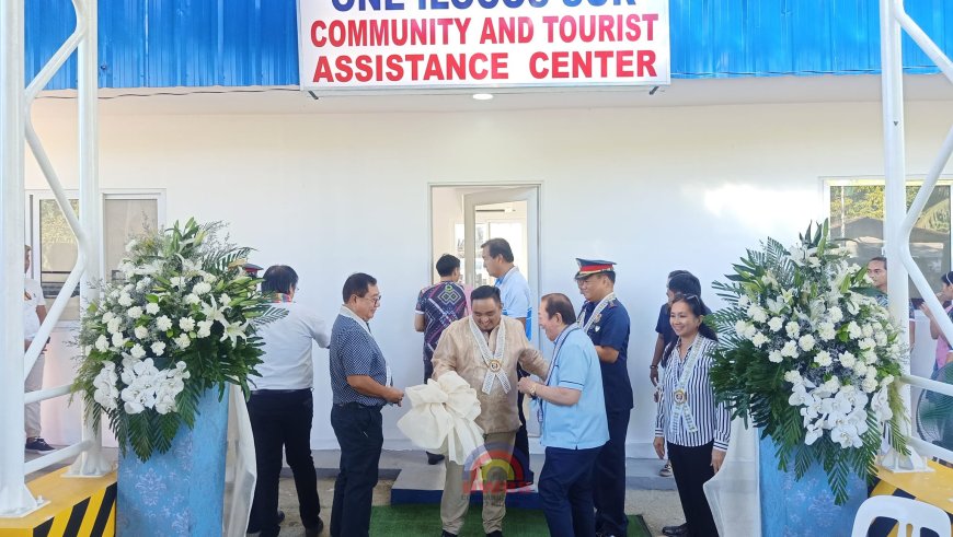 KITAEN| Naipaiman iti biang ti PNP ditoy Probinsiya daytoy One Ilocos Sur Community and Tourist Assistance Center a masarakan iti NHW Brgy. Bio, Tagudin, Ilocos Sur.