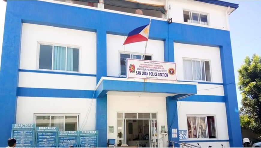 PAKAAMMO MANIPUD SAN JUAN POLICE STATION.