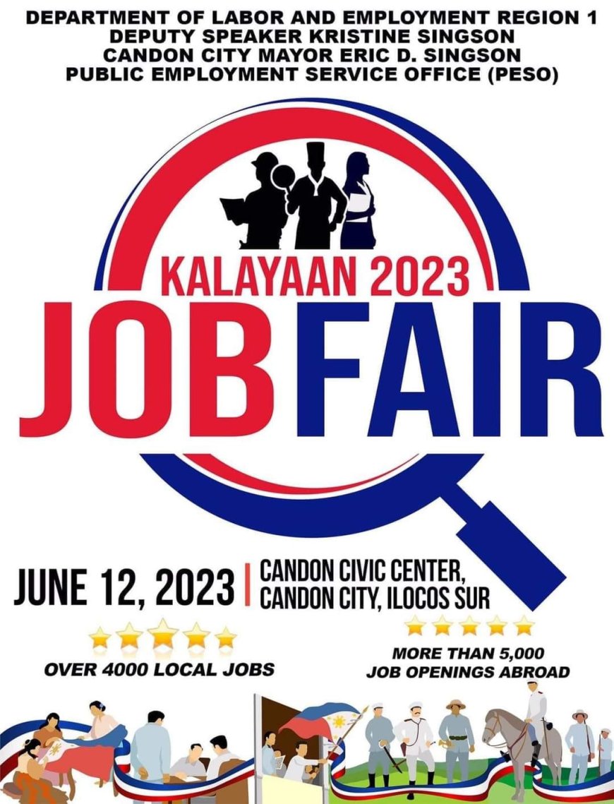 KITAEN| JTC MAKIPASET ITI DAYTOY A JOB FAIR.