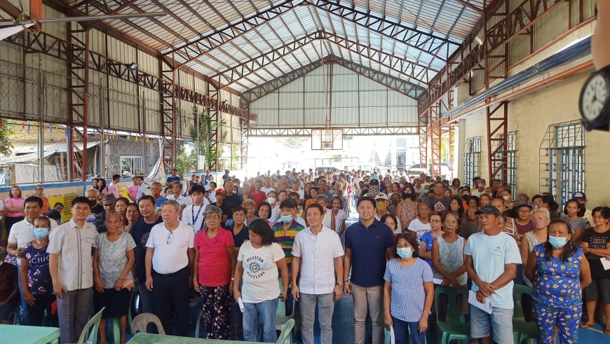 KITAEN| Umabot ti 245 a senior citizen a taga Brgy. Mindoro, Vigan City ti immawat ti programa nga AICS ti DSWD.