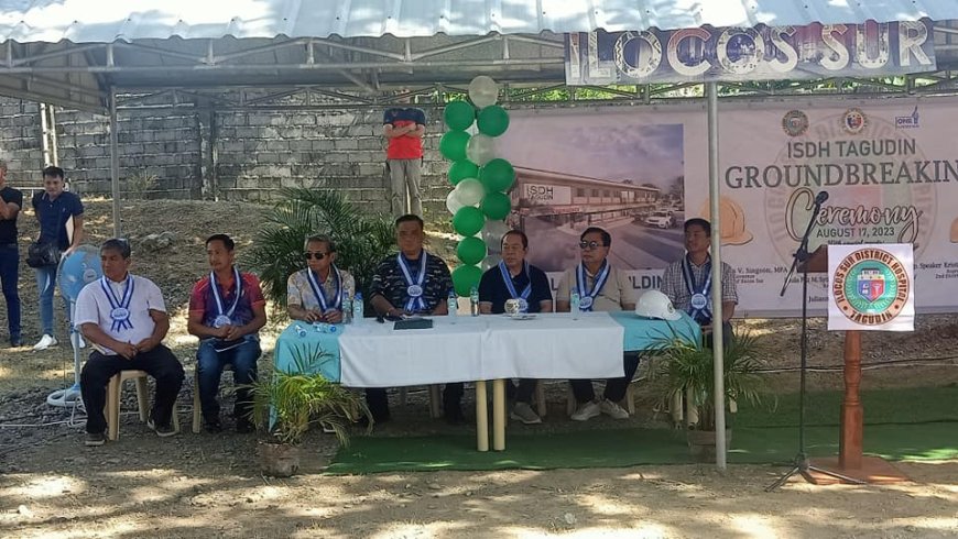 JUST IN| Manarimaan ti Groundbreaking Ceremony ti mabangon a baro nga ISDH, Tagudin.